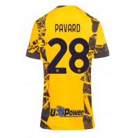 Camisa de Futebol Inter Milan Benjamin Pavard #28 Equipamento Alternativo Mulheres 2024-25 Manga Curta